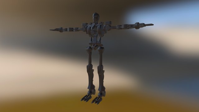 Mech Frame 3D Model