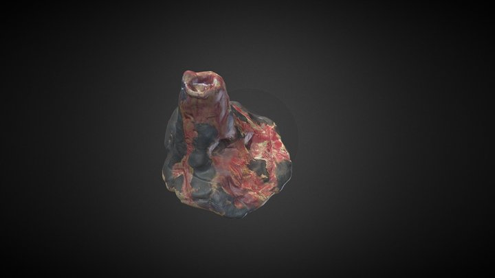 Wulkan 3D Model