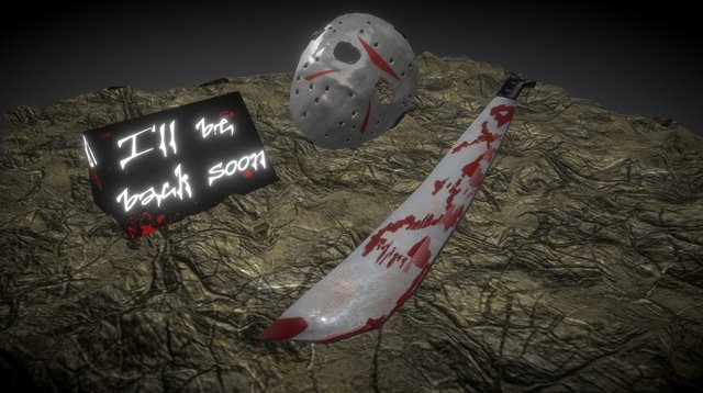 Jeson Horror Fan Art 3D Model