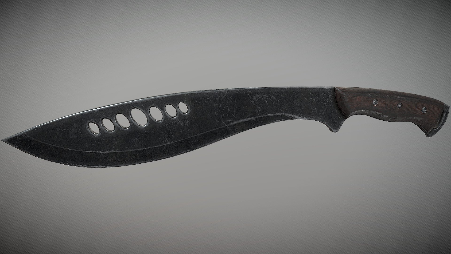 Machete 3D model by BadtRIP (badtripbg) [d6f5117] Sketchfab