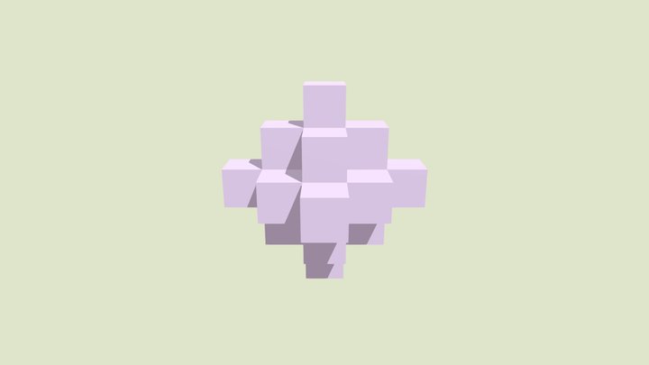 Poliedro escalera 3D Model