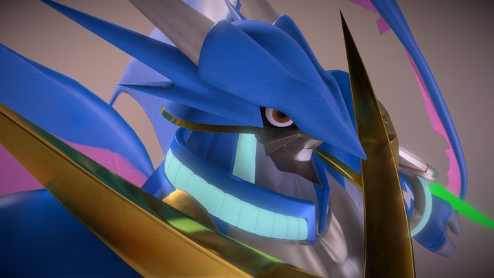 Ulforce V-Dramon 3D Model