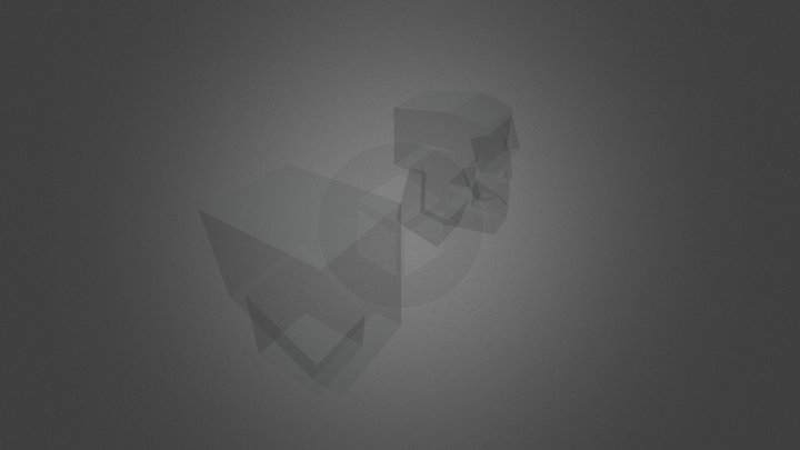 基本头部体块-多角度观察练习 3D Model