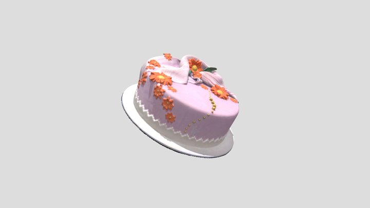 3D-Scan - Torte 3D Model