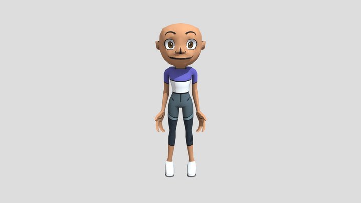 Bald luz is disappointed 3D Model