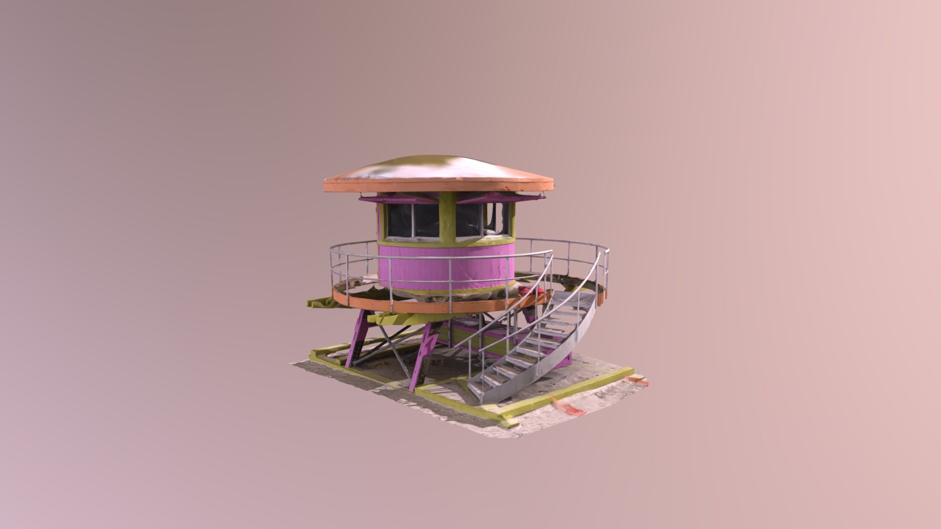 Pink - 3D model by felipeaguilar [d6f80a6] - Sketchfab
