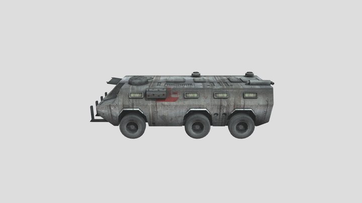 combine_apc_beta_6_wheel (1) 3D Model
