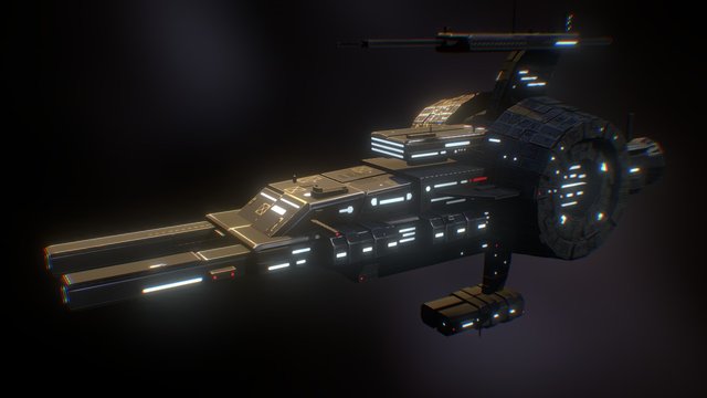 MotherShip 3D Model