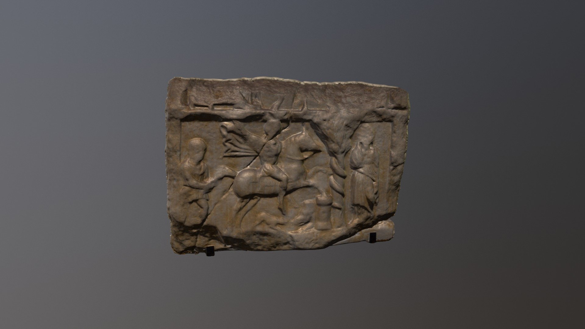 Relieve funerario de un jinete