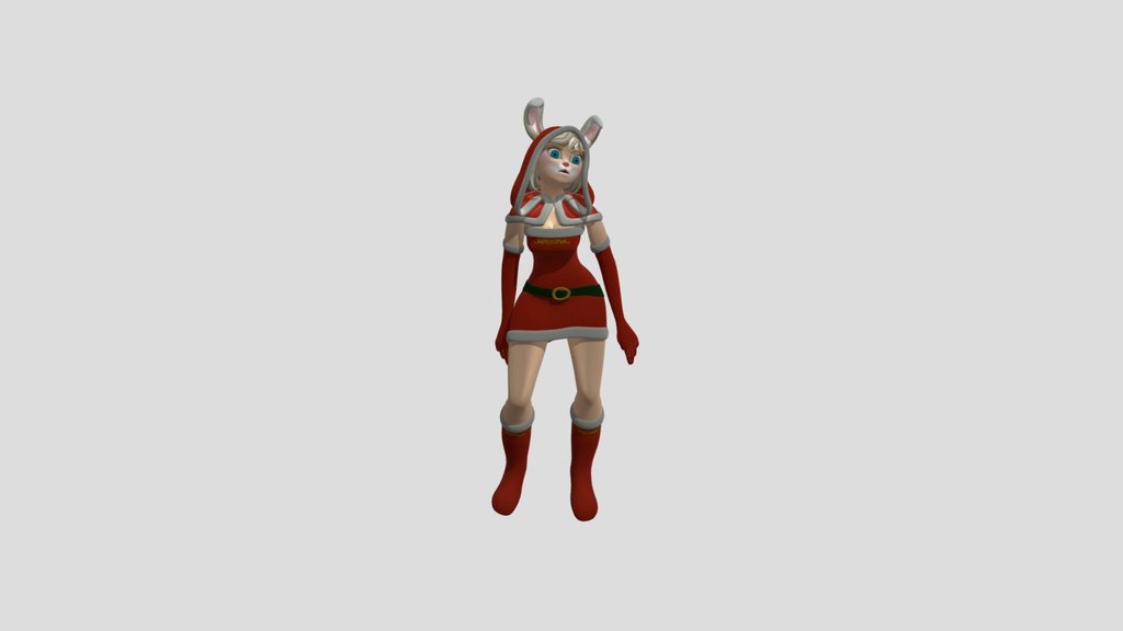 The Girl In The Rabbit Costume
