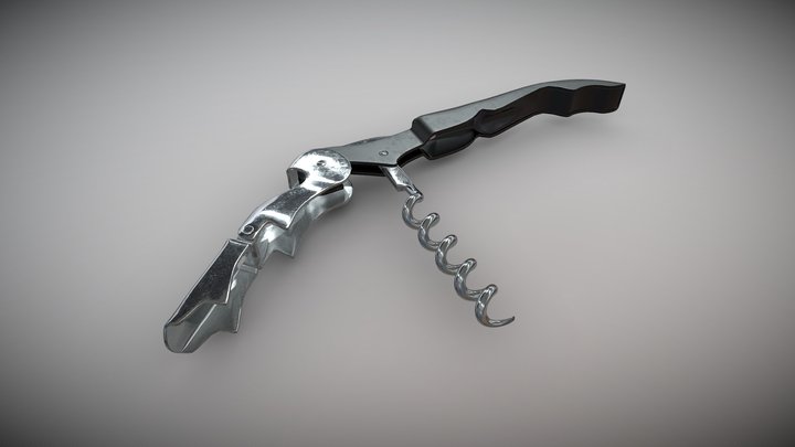 Corkscrew 3D Model