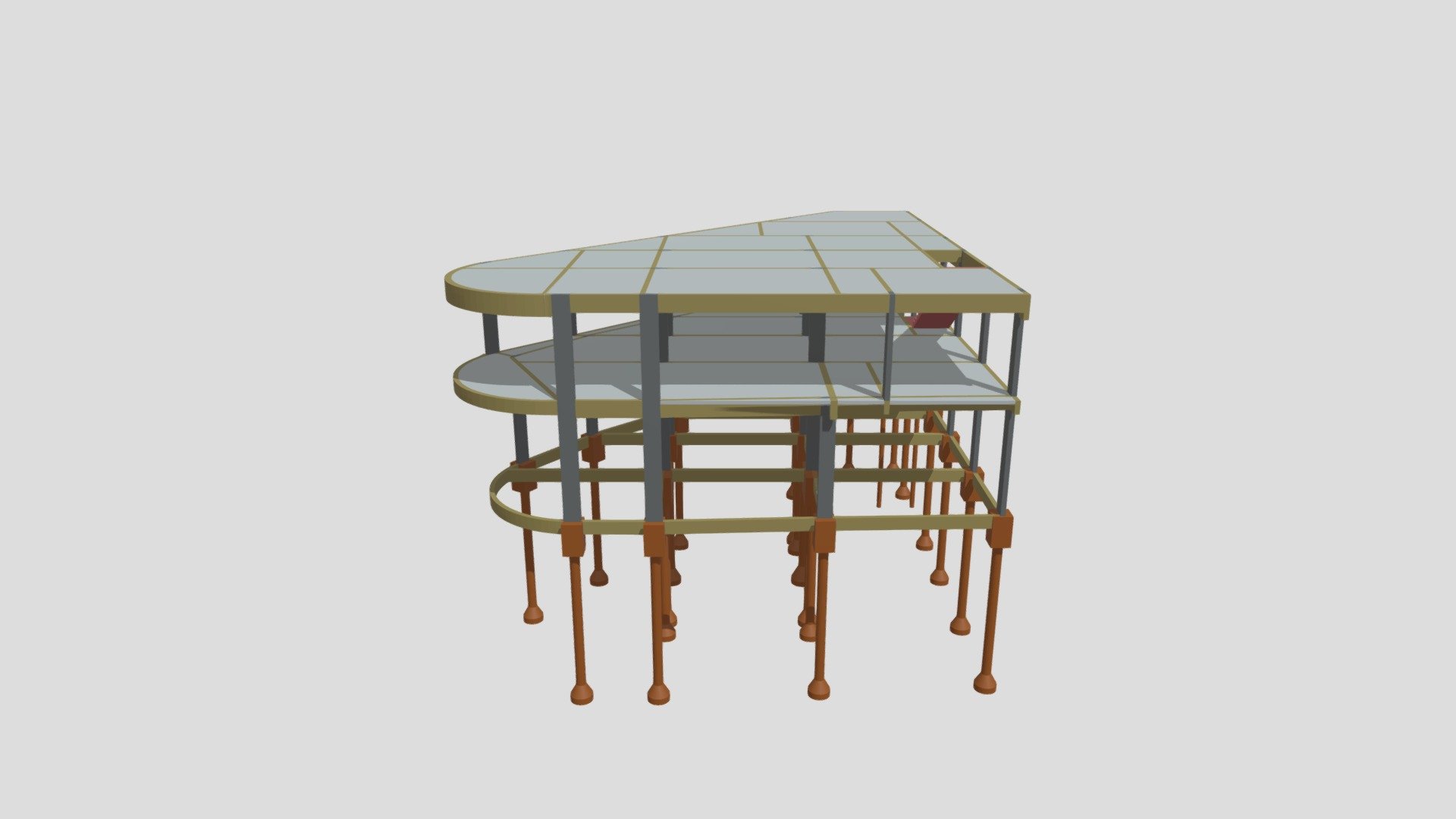MODELO ESTRUTURAL EM 3D