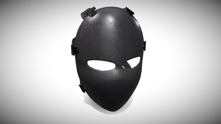Ballistic Mask 3D Model