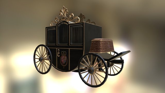 Carriage (El Escorial) 3D Model