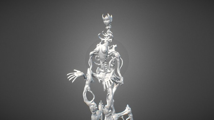 Bone Girl 1 3D Model