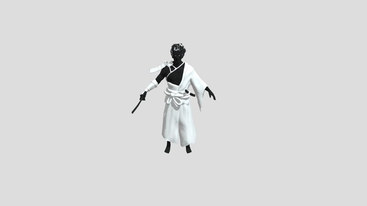 SK Oni Samurai 3D Model