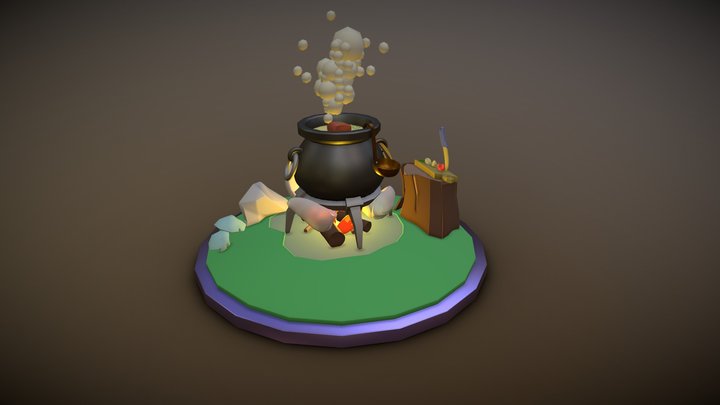 Camp 3D Model
