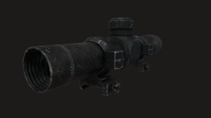 Weathered Gun Scope - Download Free 3D model by lonesomeducky [d6ffd38 ...