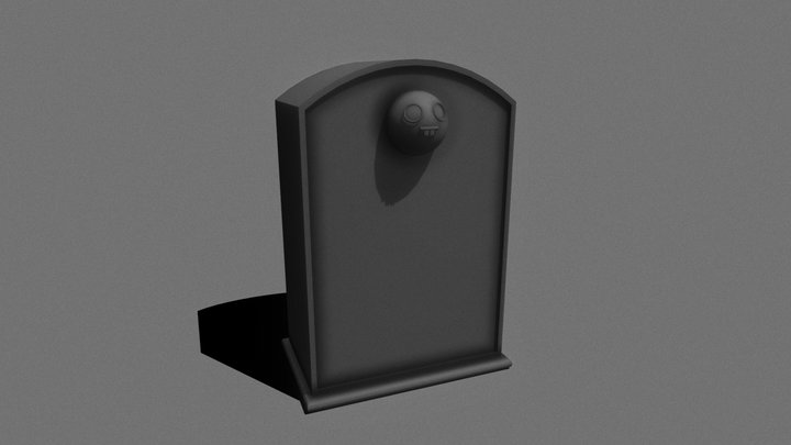 grave 2 3D Model