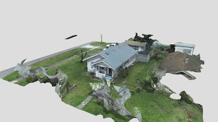 Alabama Home Photogrammetry Phantom4ProV2 3D Model