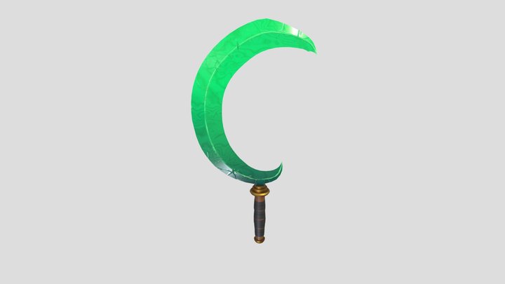 stylized blade 3D Model