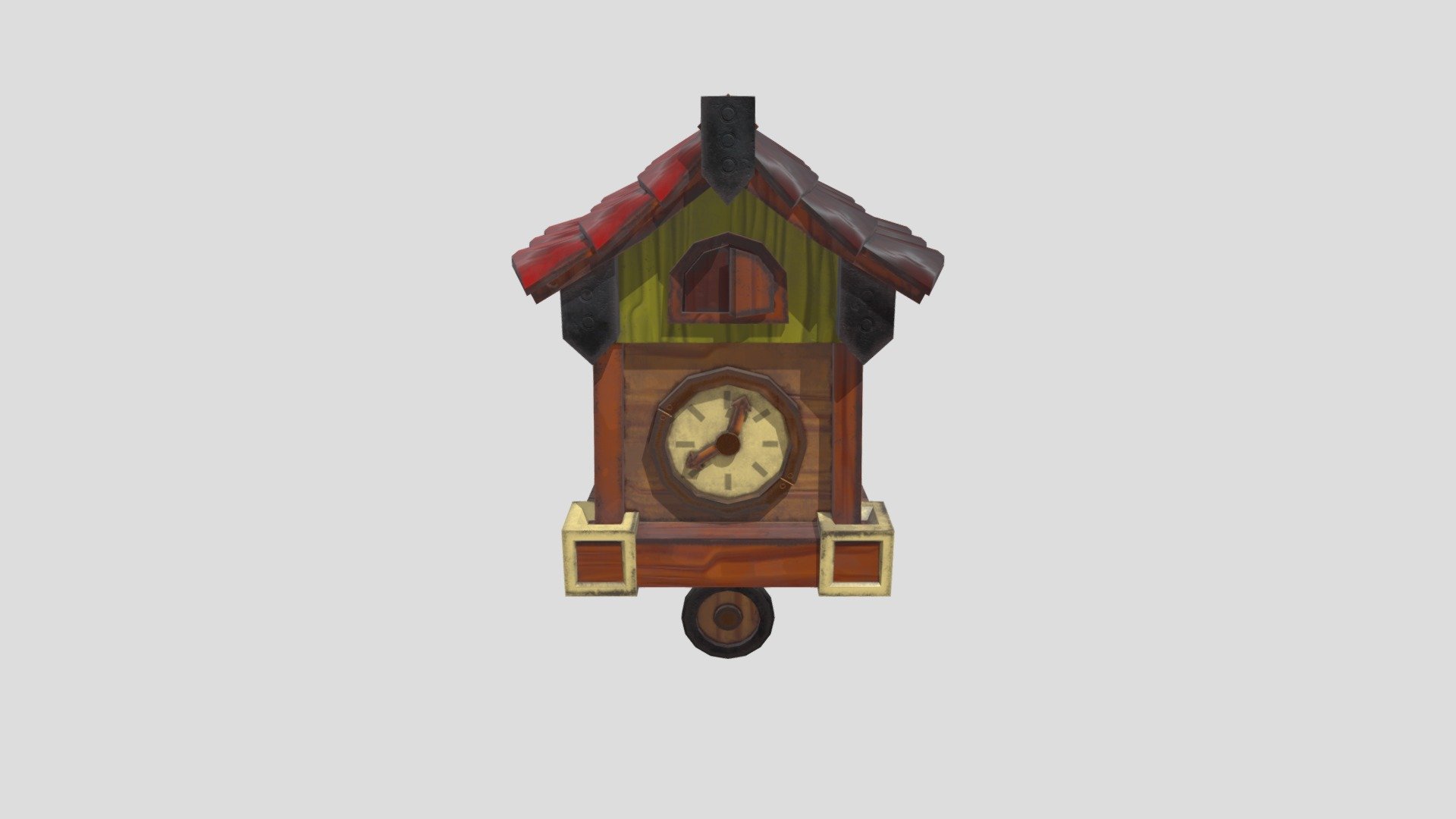 clock - 3D model by madelineli.van [d701359] - Sketchfab