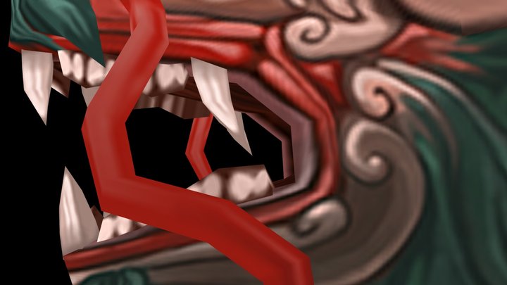 Dragon Mask 3D Model