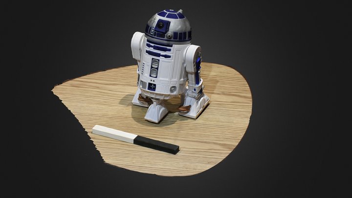 R2 Series Astromech Droid 3D Model