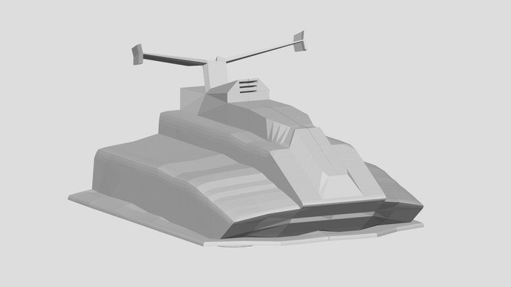 Vehicle CT4012 3D Model