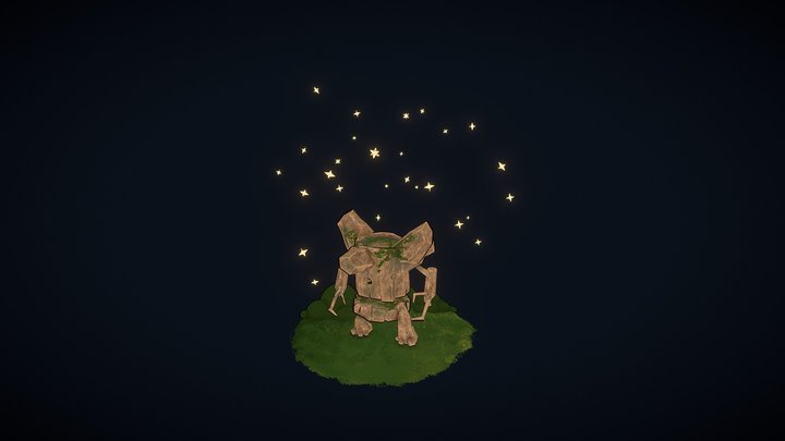 Tree Creature 3D Model