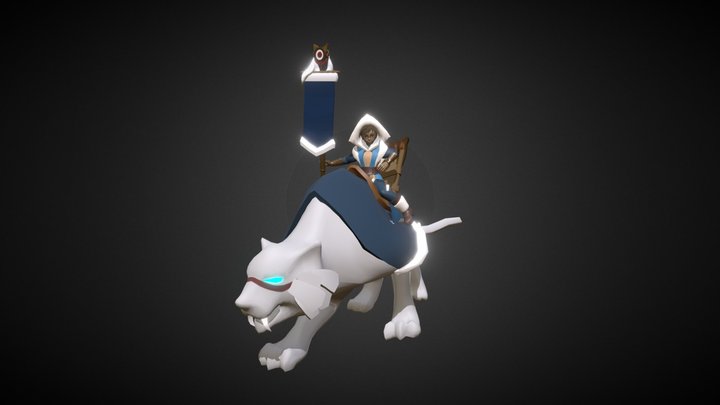 Uki, The Commander 3D Model