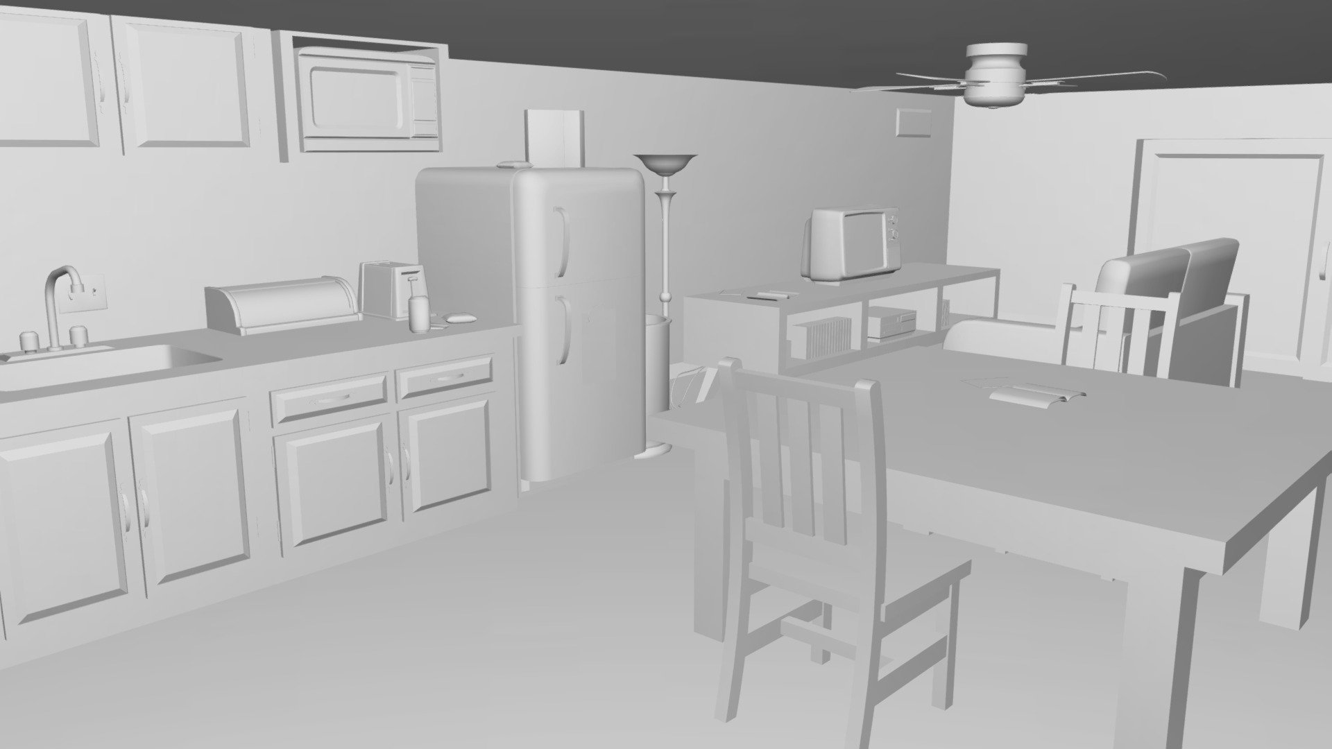 Angela's Apartment 3D model by LibraHades [d703a51] Sketchfab