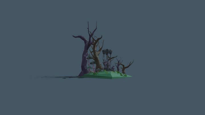 Wizard's Treasure 3D Model