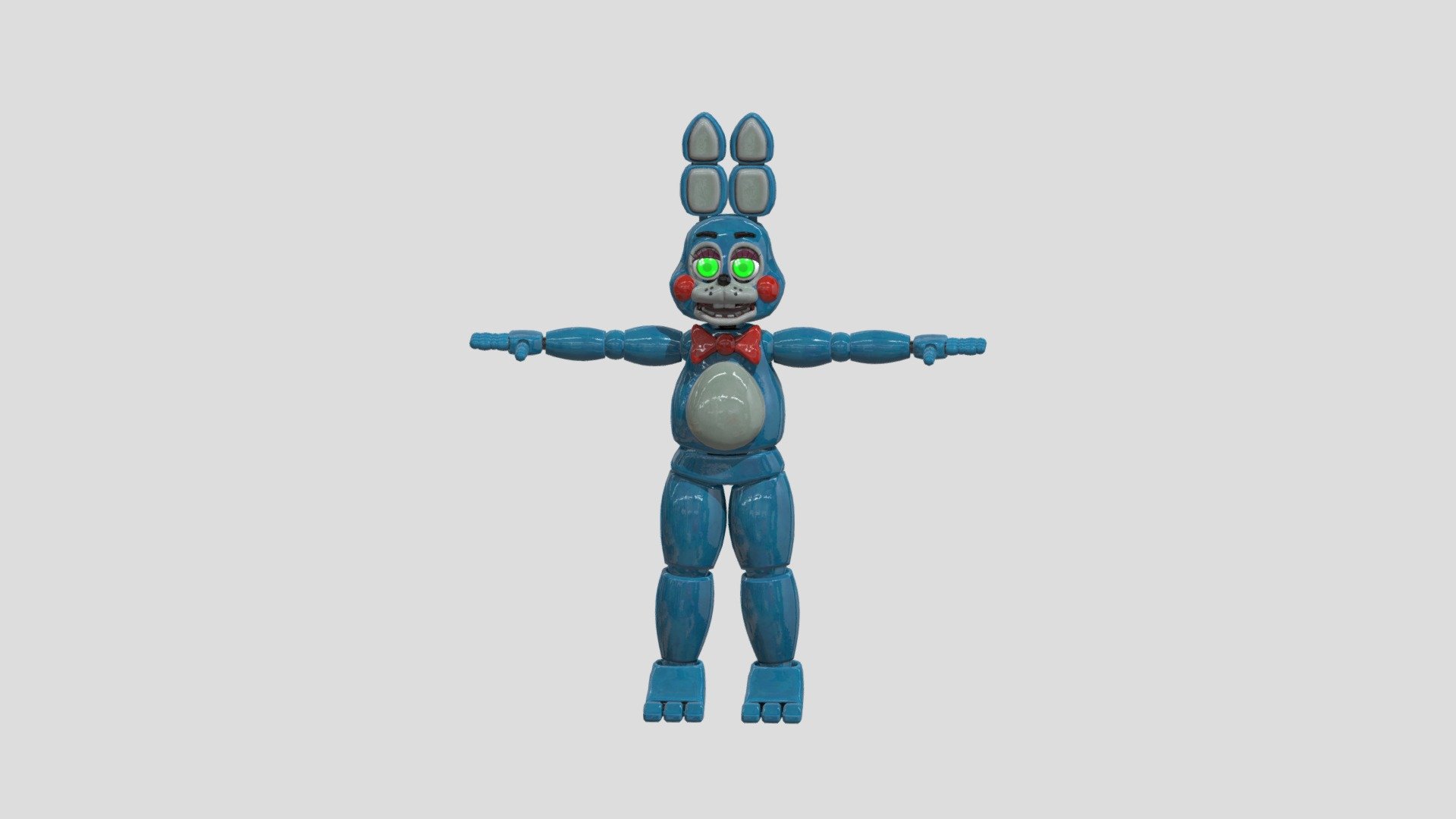 Fnaf_AR_Toy_Bonnie - 3D Model By Bunnyboy1827 [d705334] - Sketchfab