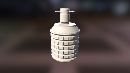 Type 97 Grenade WIP 3D Model