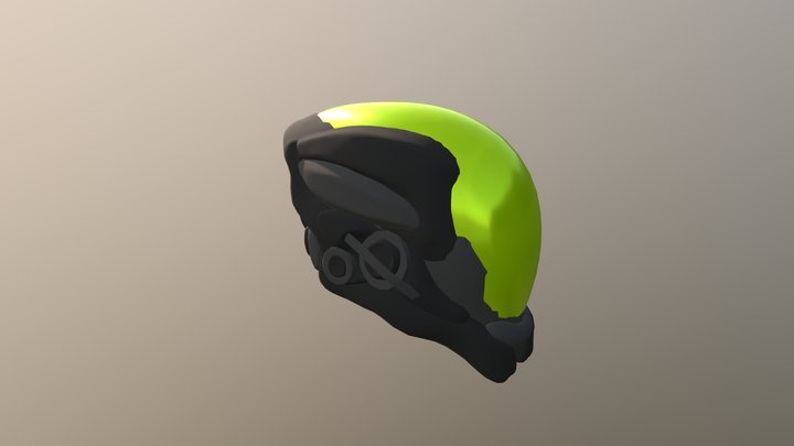 Robot Head 3D Model