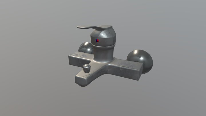 Dirty Faucet 3D Model