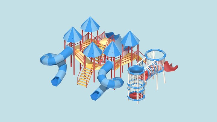kid_slides 3D Model