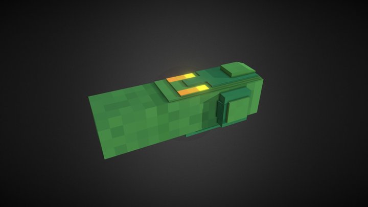 Arm Cannon - Metroid / Minecraft 3D Model