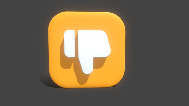 Dis Like 3D Model