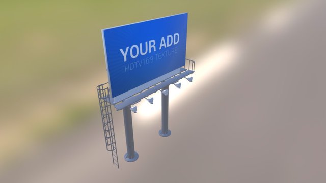 Geneic Billbord 3D Model
