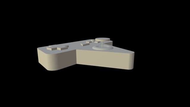 Abstract Controller 3D Model