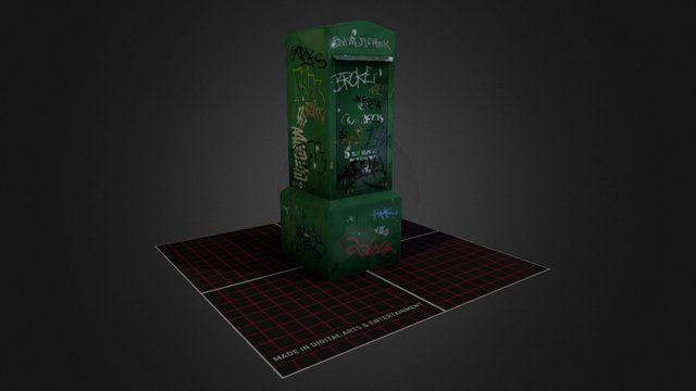 Mailbox Correos 3D Model