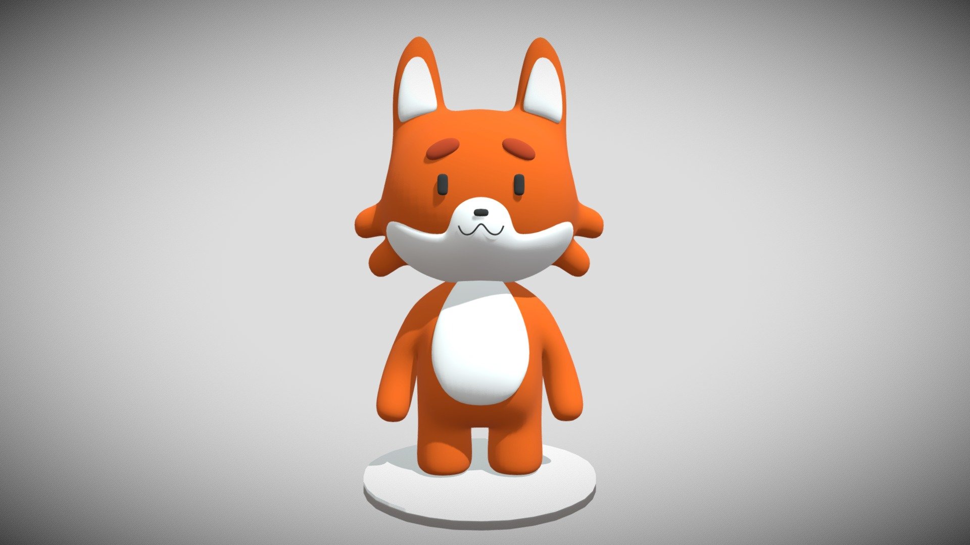 Fox - Download Free 3D model by OZU (@ozukawa) [d709419] - Sketchfab