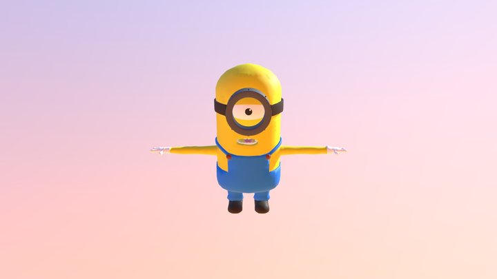 [Study]_Minion 3D Model