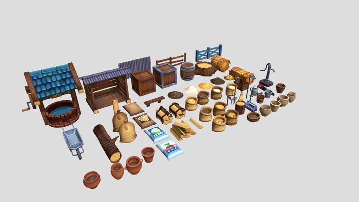 FarmProps 3D Model