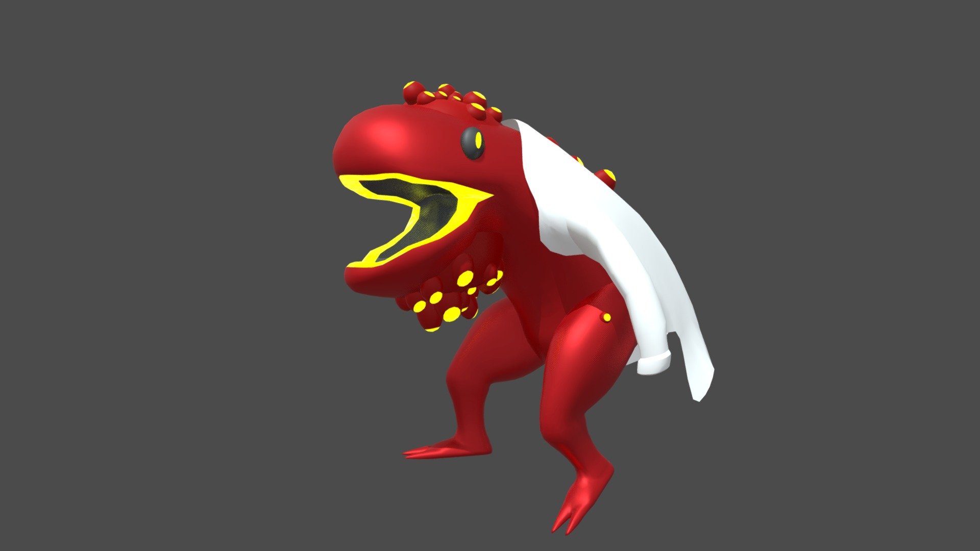 Sausage Monster Download Free 3D model by Helyx Silveira