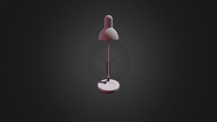 Pixar's Style Lamp 3D Model