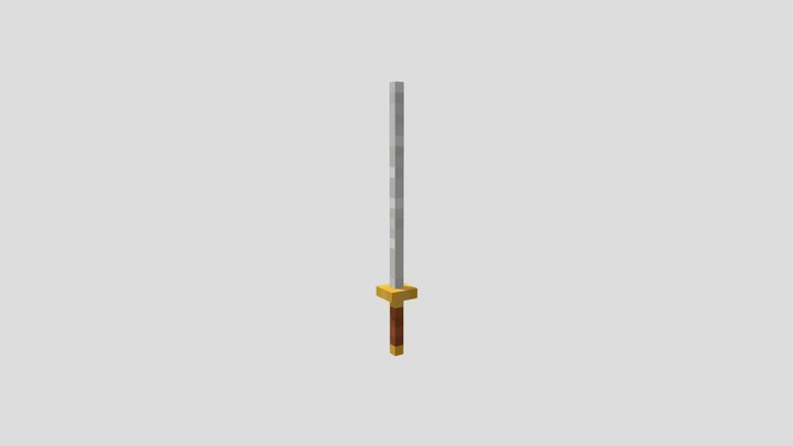 sword from monkey island 3D Model