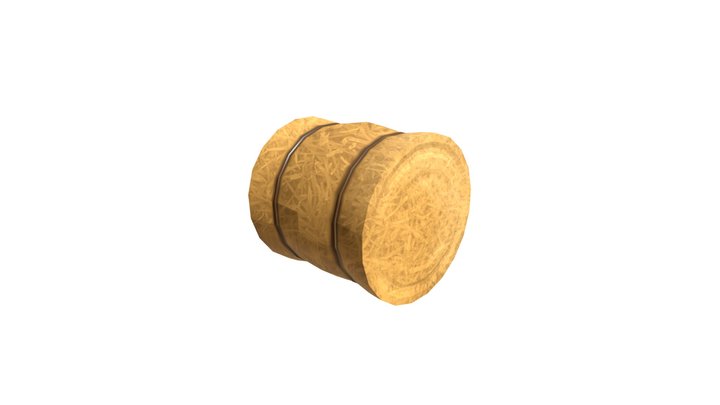 Bale of Hay 3D Model